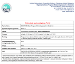 Ostrzeżenie meteorologiczne nr 64