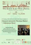 Koncert utworów Nicolasa Matteisa i Immanuela Chai Ricchiego w Zamku Królewskim w Sandomierzu
