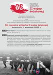 Zaproszenie na obchody 86 roczniy wybuchu II wojny światowej