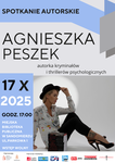 Spotkanie autorskie z Agnieszką Peszek