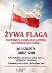 Happening "Żywa Flaga 2025" - wspólne świętowanie z okazji Narodowego Święta Niepodległości