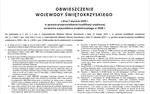 OBWIESZCZENIE WOJEWODY ŚWIĘTOKRZYSKIEGO  w sprawie przeprowadzenia kwalifikacji wojskowej na terenie województwa świętokrzyskiego w 2026 roku