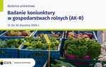 Badania ankietowe- Badanie koniunktury w gospodarstwach rolnych ( AK-R)