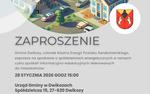Spotkanie informacyjno-edukacyjne w zakresie spółdzielni energetycznych