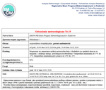 Ostrzeżenie meteorologiczne nr 19