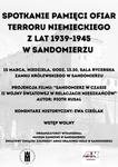 Spotkanie Pamięci Ofiar Terroru Niemieckiego z lat 1939-1945 w Sandomierzu