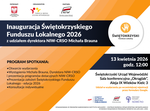 Inauguracja Świętokrzyskiego Funduszu Lokalnego 2026 - Gmina Koprzywnica