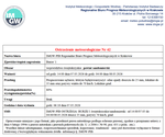 Ostrzeżenie meteorologiczne nr 42