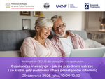 Urząd KNF - zaproszenie na webinarium CEDUR dla seniorów i ich opiekunów "Oszukańcze inwestycje - jak się przed nimi ustrzec i co zrobić gdy padniemy ofiarą przestępców (I termin)"