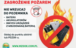 Akcja edukacyjna dotycząca "nie wyrzucania baterii i akumulatorów do odpadów zmieszanych lub segregowanych"
