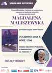 Spotkanie autorskie z Magdaleną Maliszewską w Sandomierzu