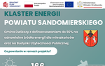 "Działania inwestycyjne w zakresie budowy infrastruktury Klastra Energii Powiatu Sandomierskiego - projekt demonstracyjny"