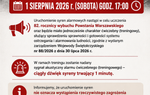 Komunikat - Planowe uruchomienie syren alarmowych w dniu  1 sierpnia