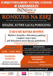 Konkurs na esej "Książki, które łączą pokolenia"