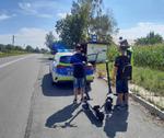 Drogówka kontroluje użytkowników hulajnóg