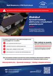 List Prezeski Zarządu PGE Dystrybucja w sprawie akcji edukacyjno-informacyjnej dot bezpieczeństwa instalacji elektrycznych w gospodarstwie