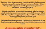 Obchody Światowego Dnia Bezpieczeństwa Pacjenta 2026.