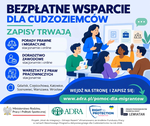 Bezpłatne wsparcie dla cudzoziemców - Fundacja ADRA Polska