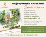 Twoje wydarzenie w kalendarzu Sandomierza