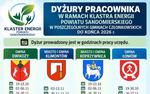 Dyżury pracownika ds. Klastra Energii Powiatu Sandomierskiego