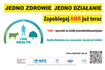 Jedno zdrowie, jedno działanie - zapobiegaj AMR już teraz
